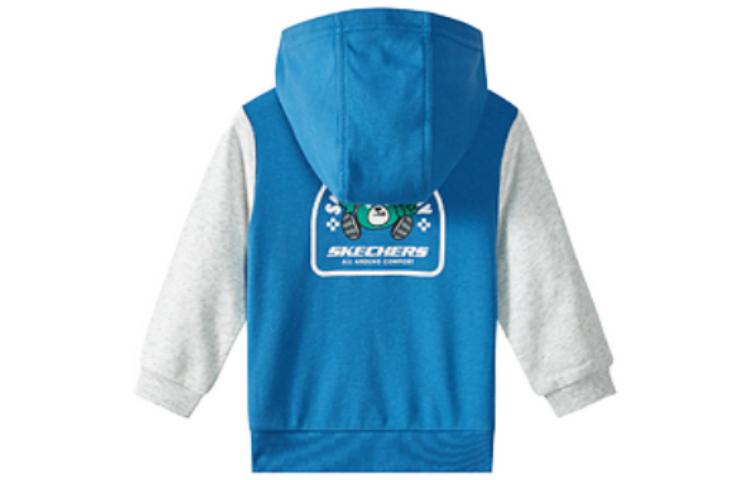 (GS) Skechers Graphic Jacket 'Blue White' L322B007