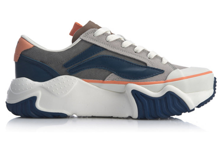 (WMNS) Li-Ning Wave HBRD 'Grey Blue' AGCP378-8