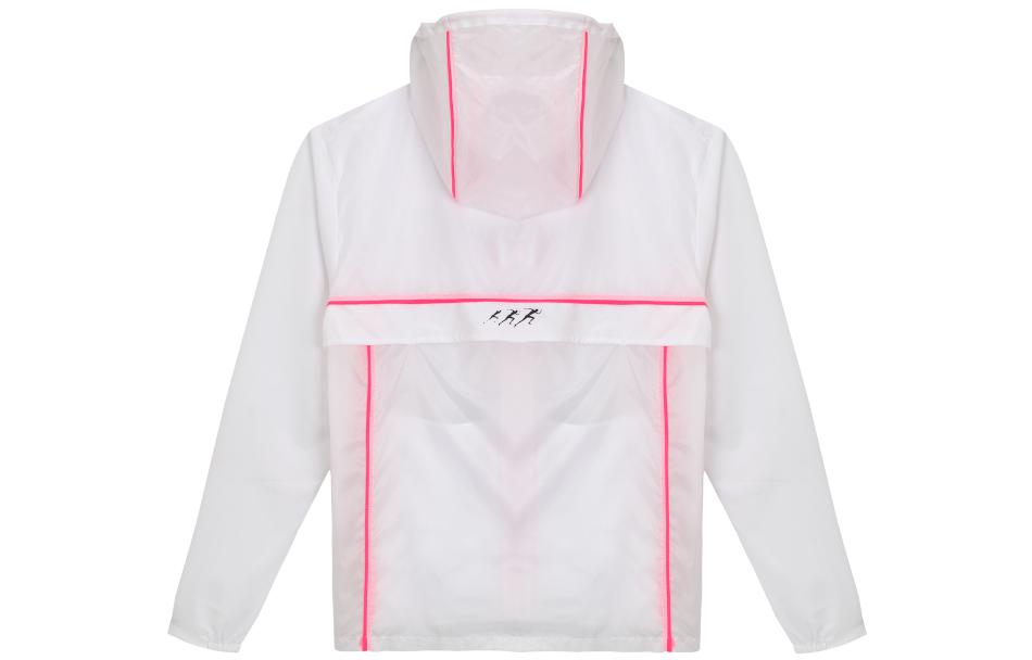 Under Armour Run Anywhere Hooded Jacket 'White Pink' 1374229-100