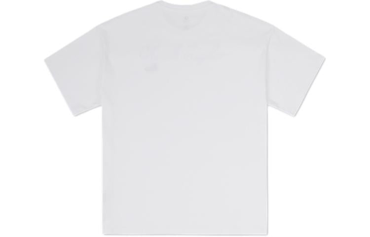 Converse Loose Sneaker Patch T-Shirt Asia Sizing 'White' 10027239-A01