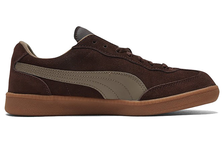 PUMA Liga Suede Low Casual Board Shoes Chocolate Brown 341466-75