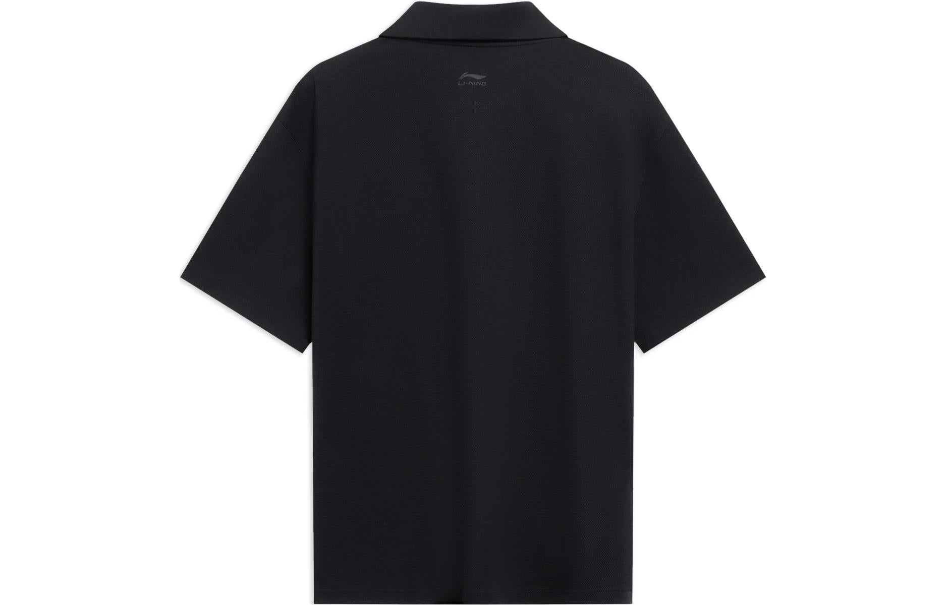 Li-Ning Logo Polo Shirt 'Black' AHST629-2