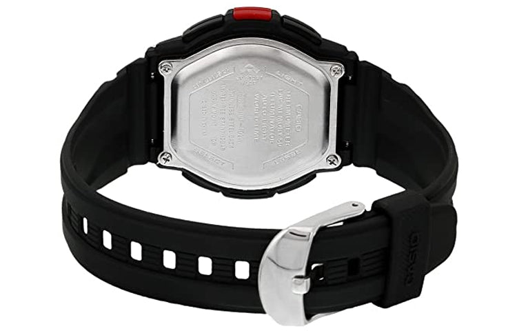 Men's CASIO Classic Multifunction Watch AQF-102W-1B Mens Black Analog/Digital Combo AQF-102W-1B2021