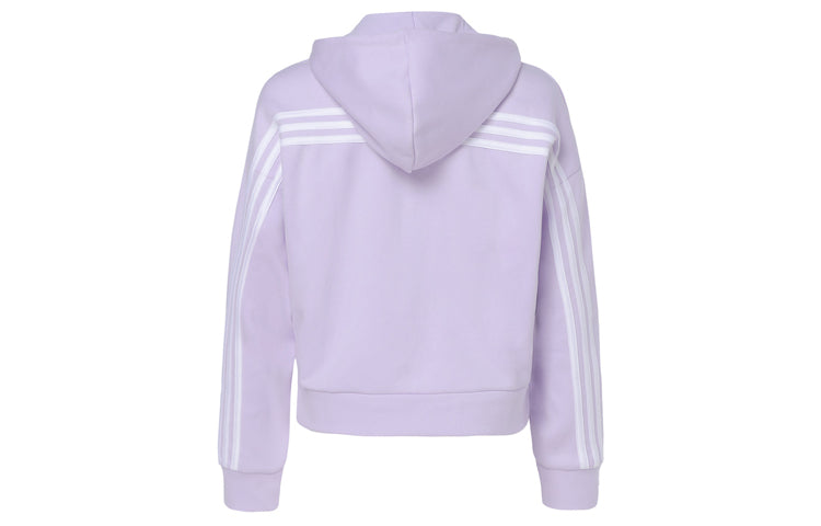(WMNS) adidas Mh 3S Dk Hooded Jacket Purple FI2858
