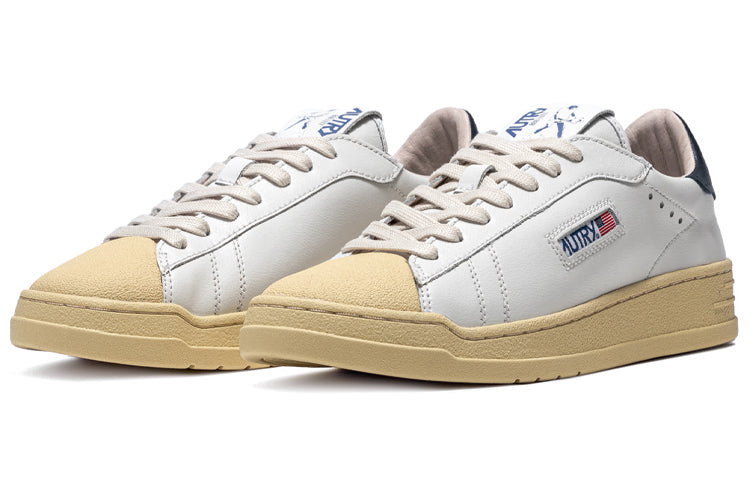 Autry Bob Lutz Leather Sneakers 'White Spoiler Blue' BLLM-TC05