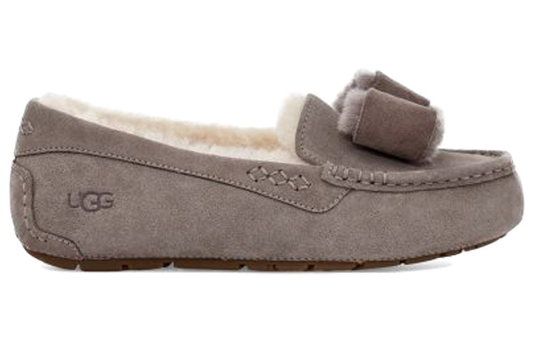 (WMNS) UGG Ansley Twinface Bow 'Blue Grey' 1118958-SYGR