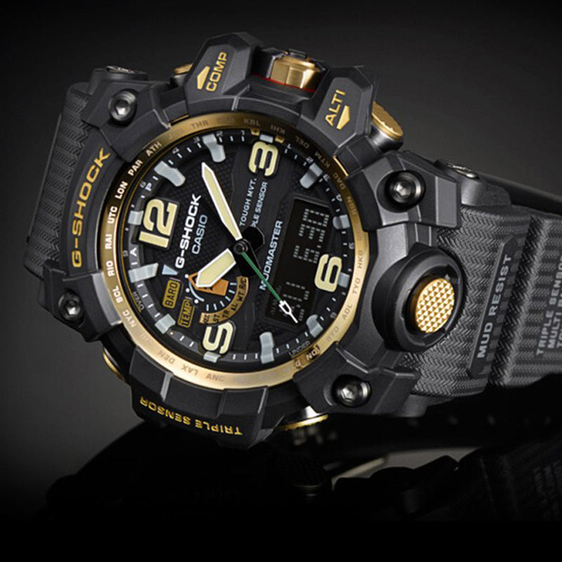 CASIO G-Shock Digital 'Black' GPW-1000GB-1APR