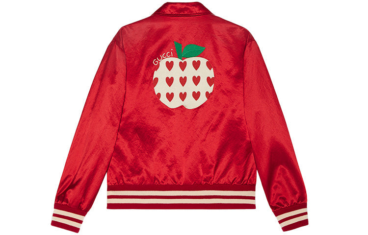Gucci Les Pommes Shirt Jacket 'Red' 663647-ZAHCP-6429