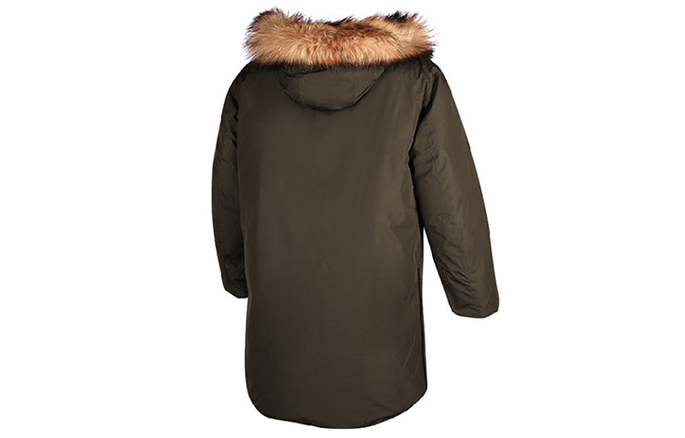 New Balance Casual Mid-Length Down Jacket Asia Sizing 'Military Green' NP848011-KH