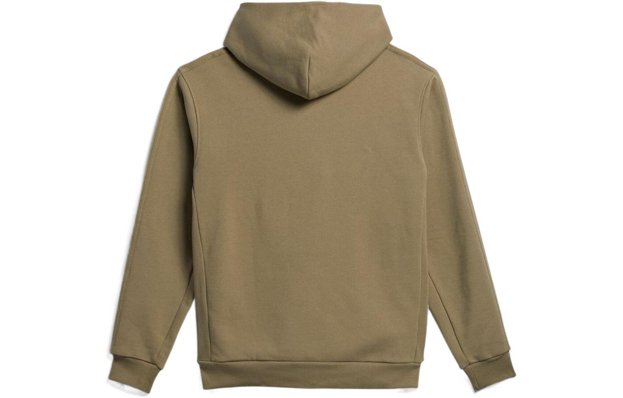 adidas originals Solid Color Logo Hooded Long Sleeves Japanese Version Green GR8774