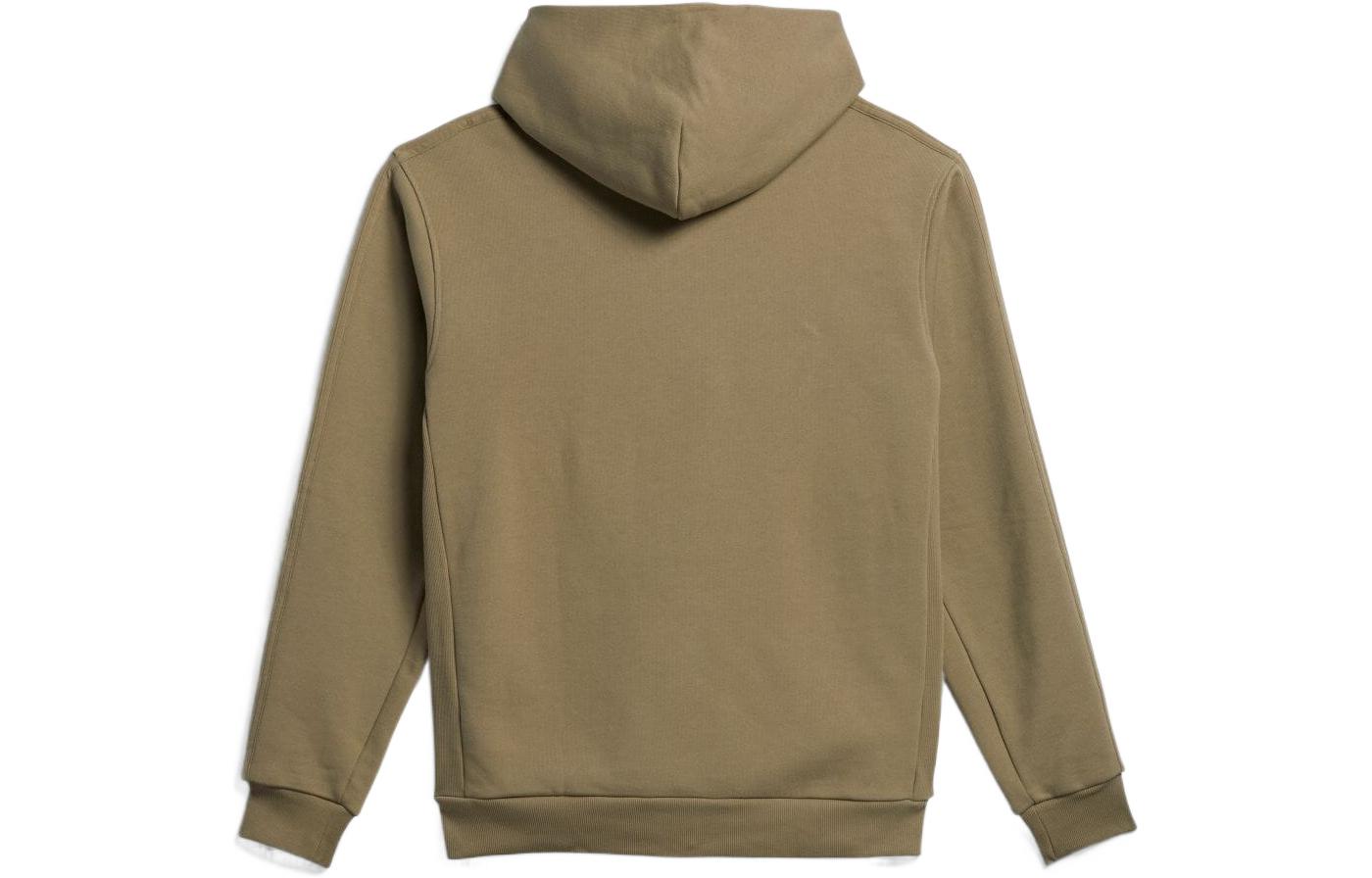 adidas originals Solid Color Logo Hooded Long Sleeves Japanese Version Green GR8774