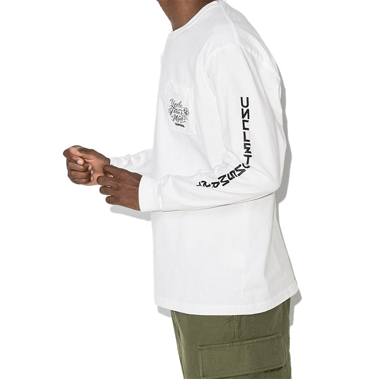 Men's NEIGHBORHOOD X Mister Cartoon Crossover Printing White 201PCMCNLT01S