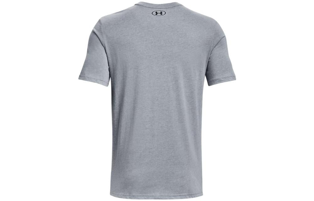 Under Armour Project Rock Brahma Bull Short Sleeve T-shirt 'Grey Black' 1371214-035