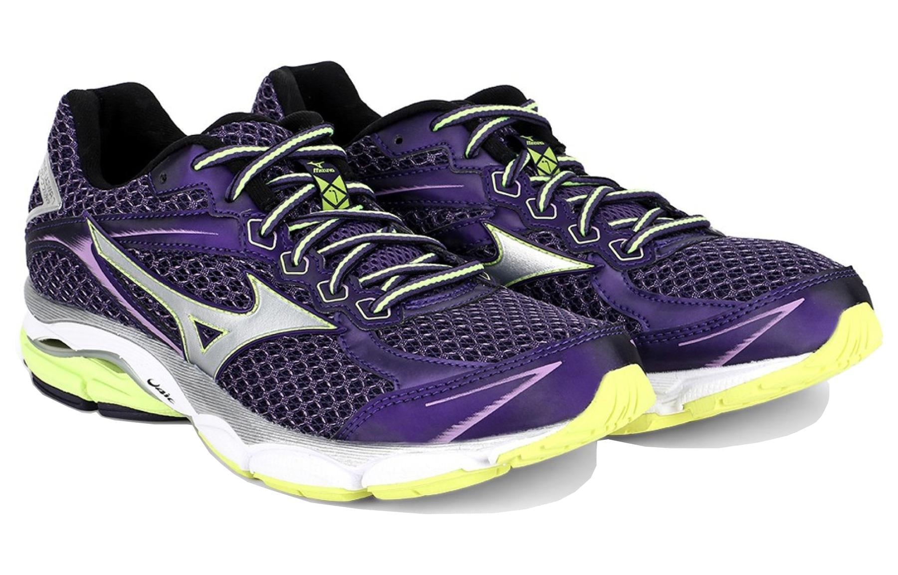 Mizuno Wave Ultima 7 Low Tops Wear-resistant Purple White 'Purple Green' J1GD150908