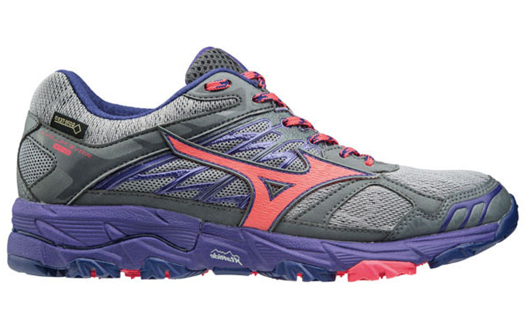 Mizuno Wave Mujin 4 G-tx Low Tops Gray Purple Pink J1GK175760
