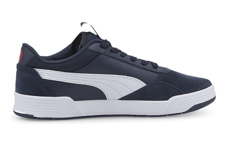(GS) PUMA C-Skate Casual Board Shoes Blue/White 374228-03