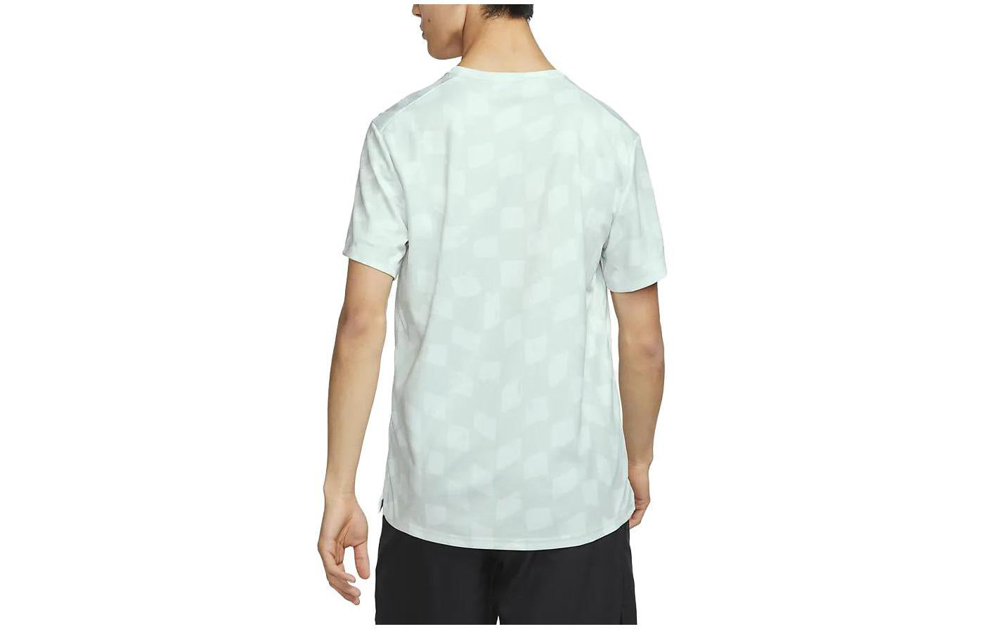 Nike Dri-FIT Miler Short-Sleeve Running Top 'Green' DX0871-025