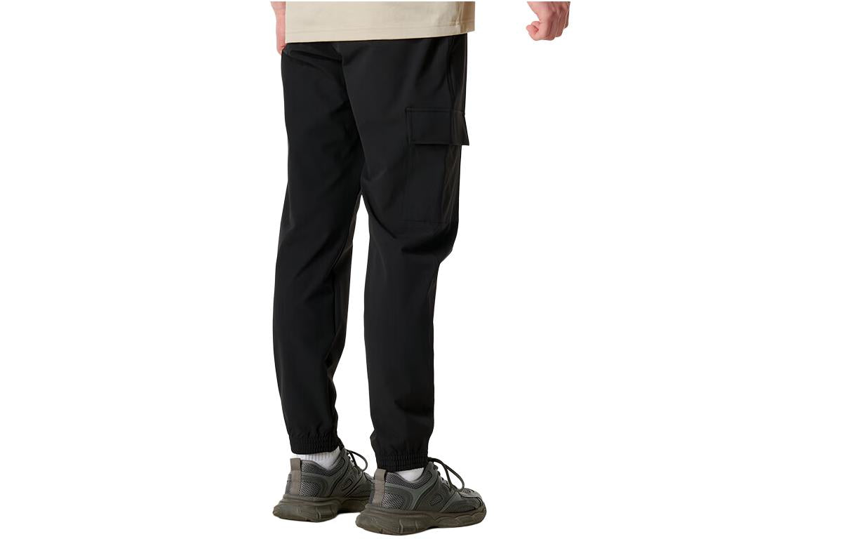 New Balance NB Logo Woven Jogger Asia Sizing 'Black' AMP42320-BK
