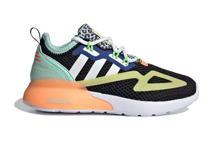 (PS) adidas originals ZX 2K 'Black White Orange' FX6531