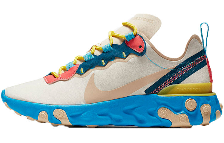(WMNS) Nike React Element 55 'Cream Blue' BQ2728-201