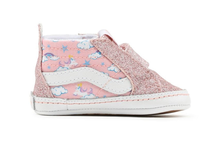 Vans Infant Unicorn Sleigh SK8-HI Crib 'Pink Blue' VN0A346P7TB