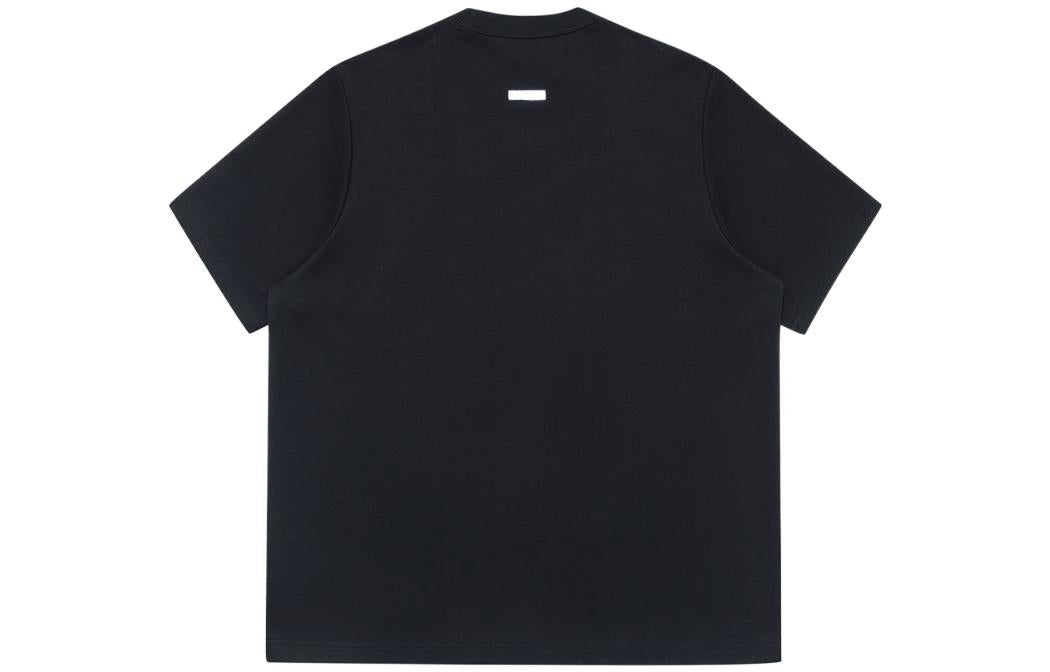 New Balance x Nice Rice Logo T-Shirt Asia Sizing 'Black' AMT22380-BK