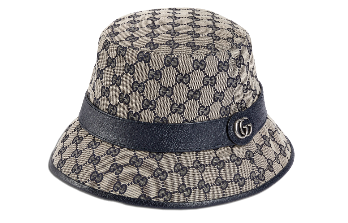 (WMNS) Gucci GG Canvas Bucket Hat 'Beige Blue' 576587-4HG53-4068