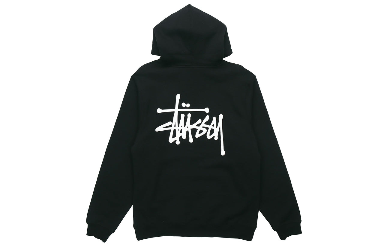Stussy Basic Alphabet Logo Pullover Unisex Black TBD-STUSSY-2