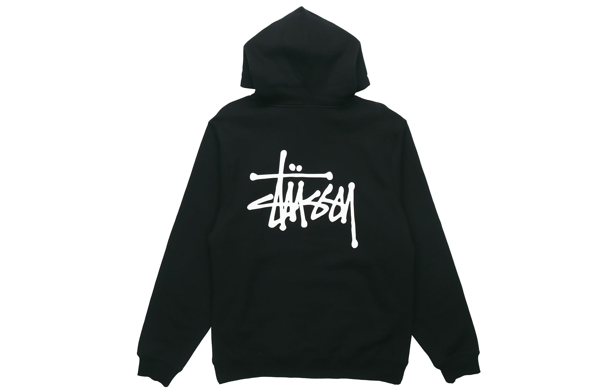 Stussy Basic Alphabet Logo Pullover Unisex Black TBD-STUSSY-2