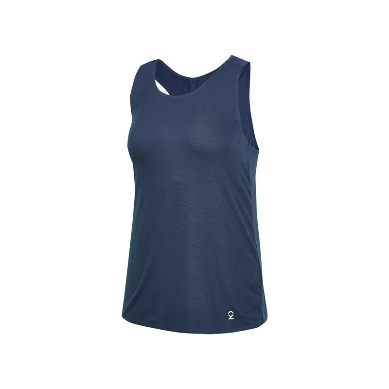 (WMNS) Skechers Woven Vest 'Pink Navy' P121W042