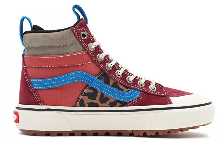 Vans Unisex SK8-Hi MTE-2 High-Heeled Sneakers Red 'Brown Orange' VN0A5HZZA0B