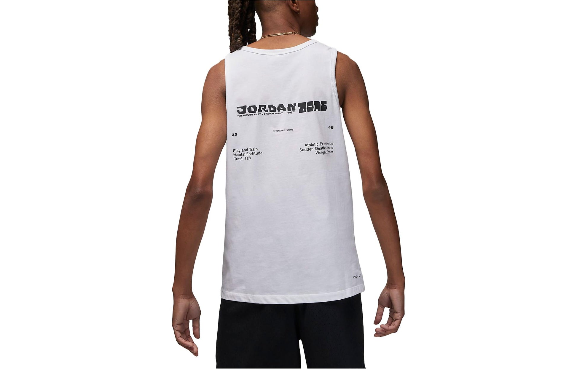 Air Jordan Jumpman Tank Top 'White' DX9606-100