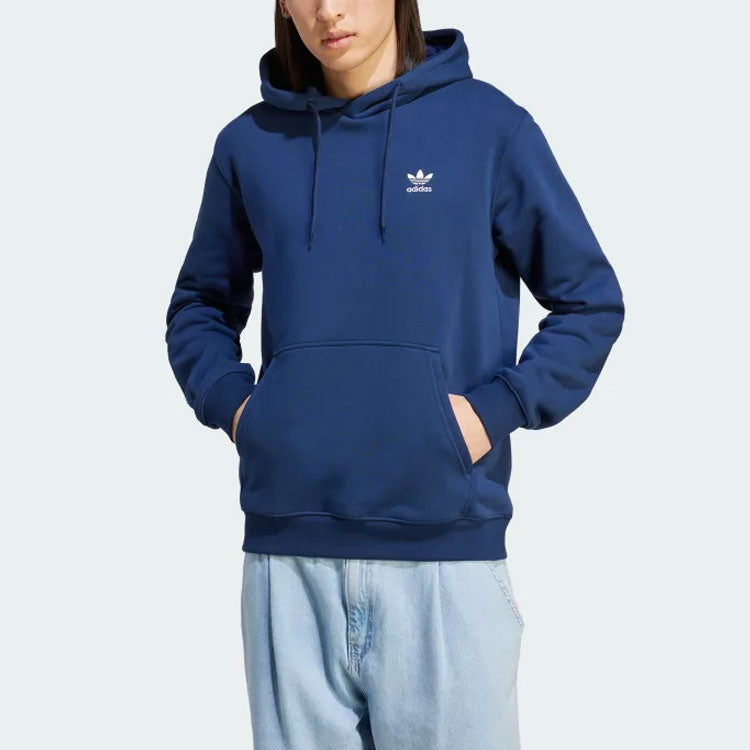 adidas Trefoil Essentials Hoodie 'Blue' IM4524