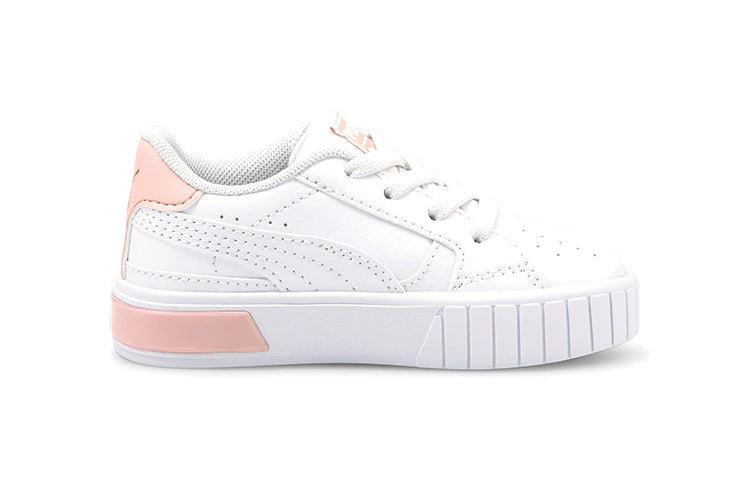 (TD) PUMA Cali Star Leisure Board Shoes White/Pink 380551-03