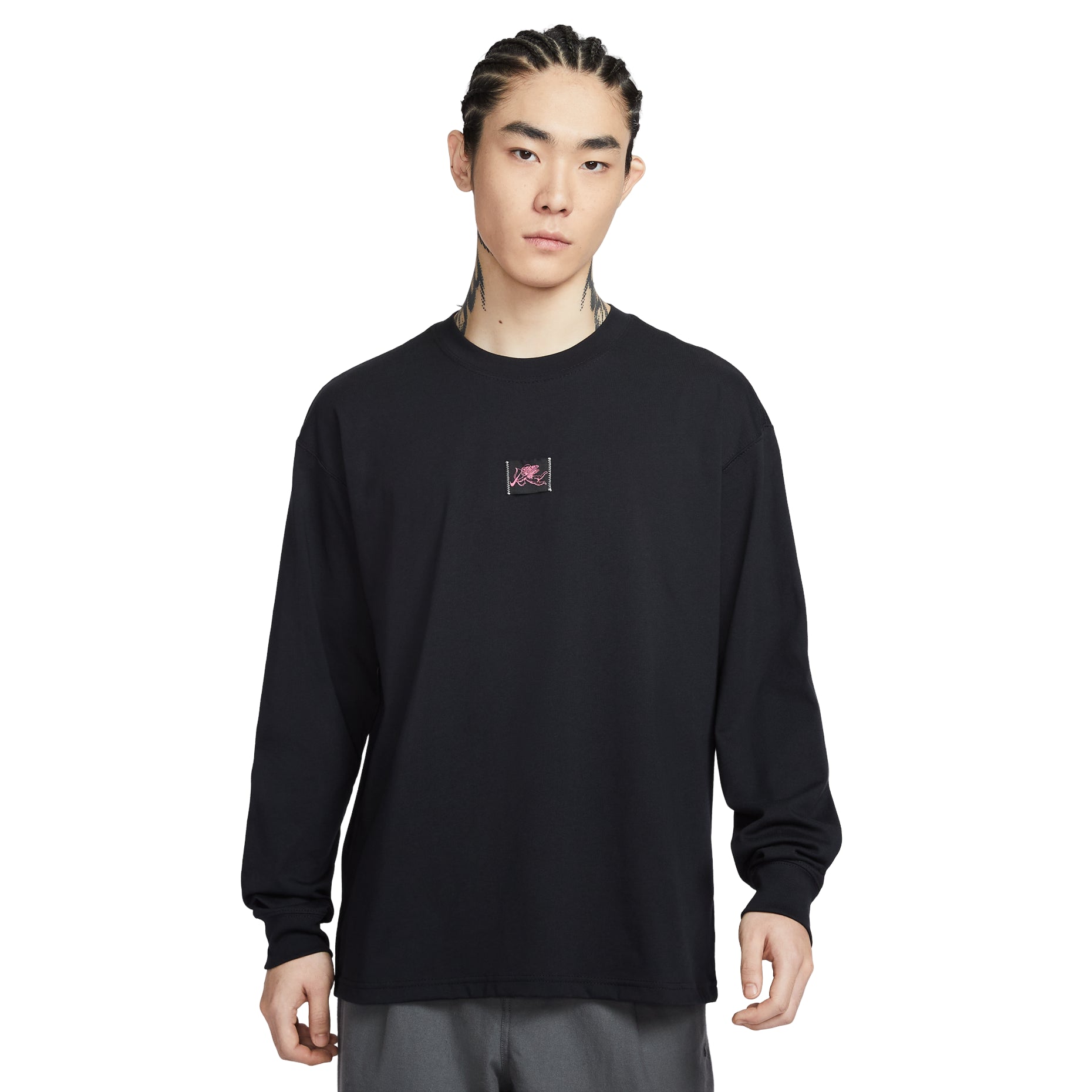 Nike Sportswear Long-Sleeve T-Shirt 'Black' IO9761-010