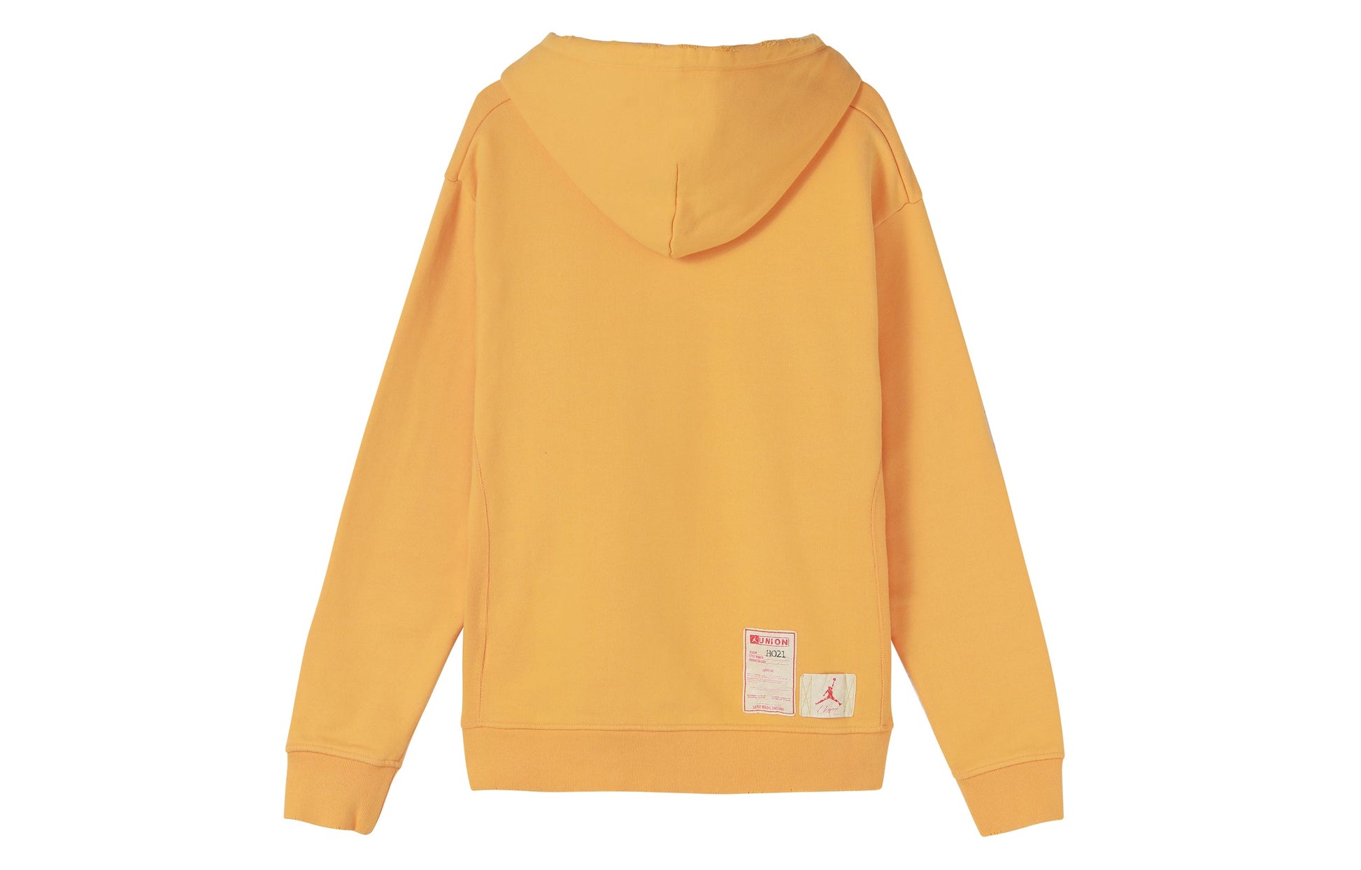Air Jordan x union Crossover Casual Pullover Solid Color Logo hooded Long Sleeves Asia Edition Unisex Yellow DJ9525-771