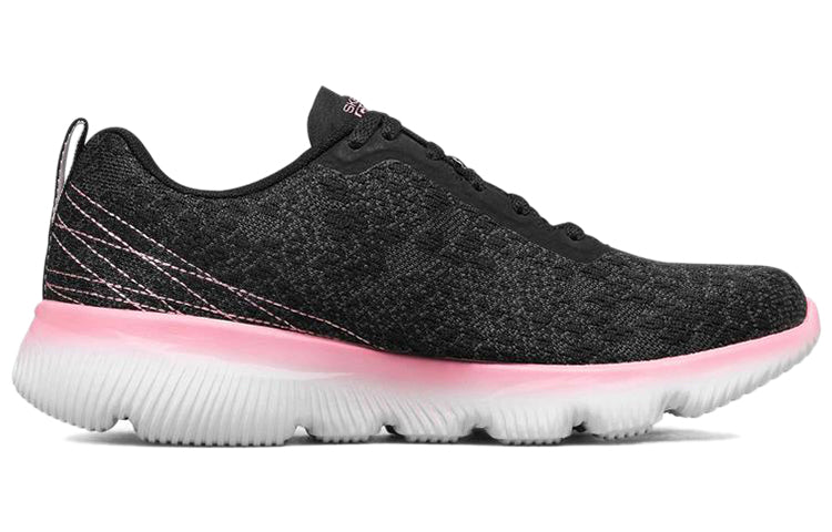 (WMNS) Skechers Focus Black/Pink 128021-BKPK