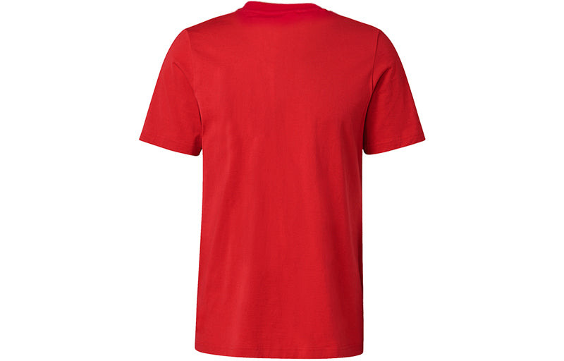 adidas Mufc Str Tee Chest Pocket Soccer/Football Sports Short Sleeve Red GR3891