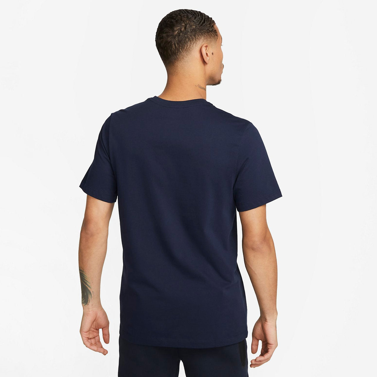 Nike Fc Barcelona Crest Soccer T-shirt 'Navy' DJ1306-451