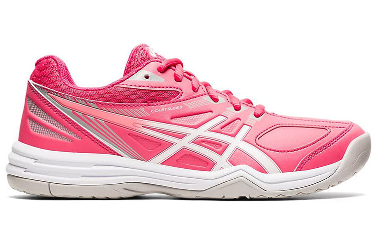 (WMNS) ASICS Court Slide 2 'Pink White' 1042A149-700