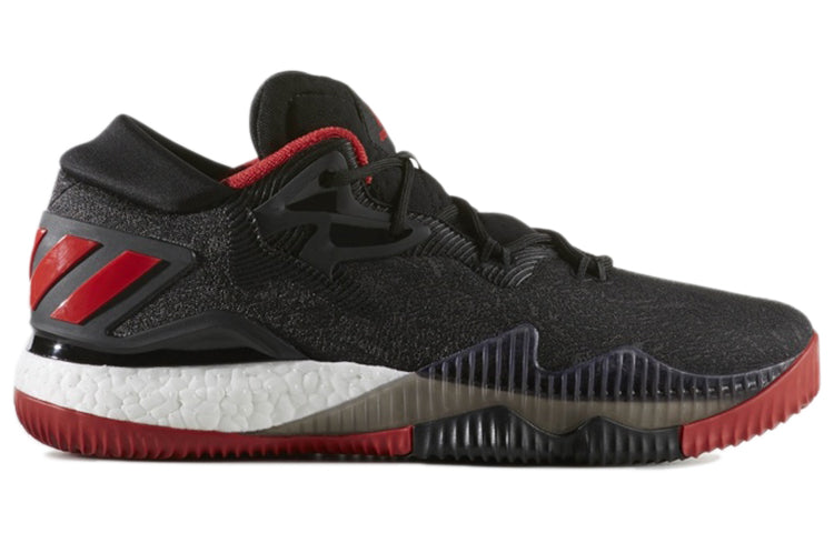 adidas Crazylight Boost Low 2016 'Core Black Scarlet' AQ8279