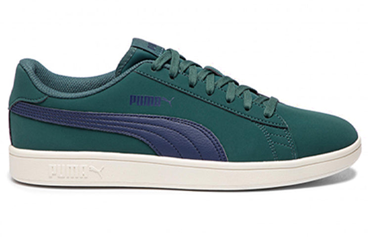 PUMA Smash V2 Buck Shoes Green/Blue 365160-12