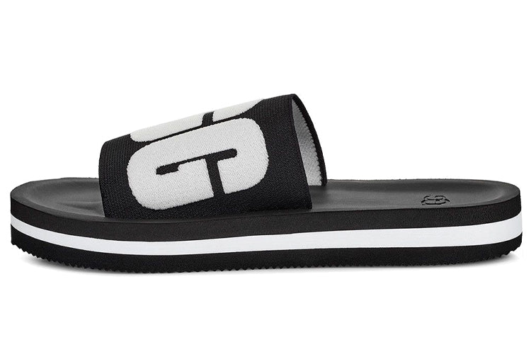 (WMNS) UGG Zuma Graphic Minimalistic Cozy Casual Black 1099833-BLK