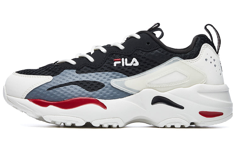 (WMNS) Fila Tracer Running Shoes Black/White/Blue T12W021106FBS