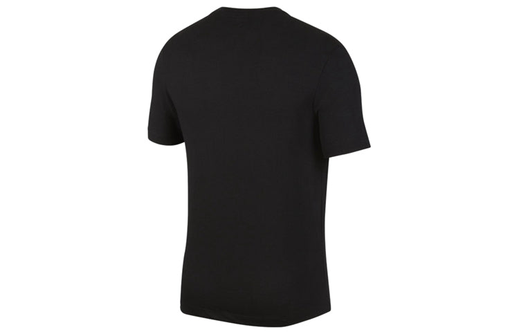 Nike Alphabet Large Logo Sports Short Sleeve Black CT6301-010