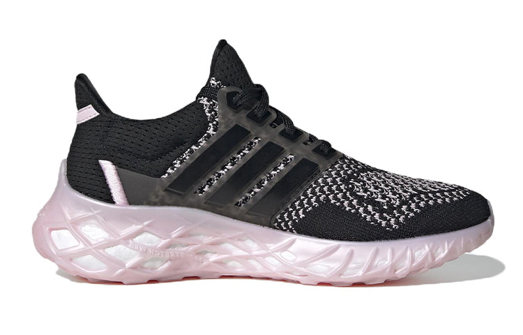 (GS) adidas Ultraboost Web DNA 'Black Clear Pink' GZ4002