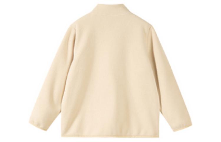 (GS) Skechers Graphic Half-Zip Crew Sweater 'Beige' L422K070