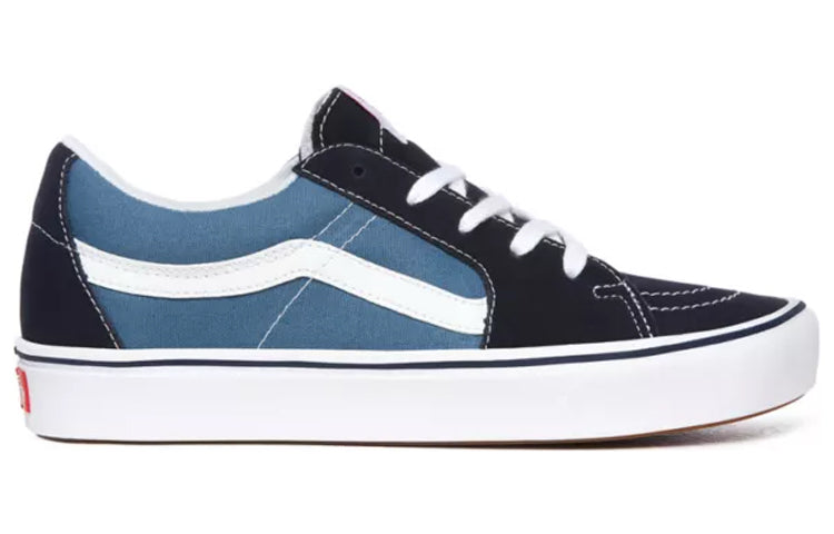 Vans Classic Comfycush Sk8Low 'Black Blue' VN0A4UVCVNT