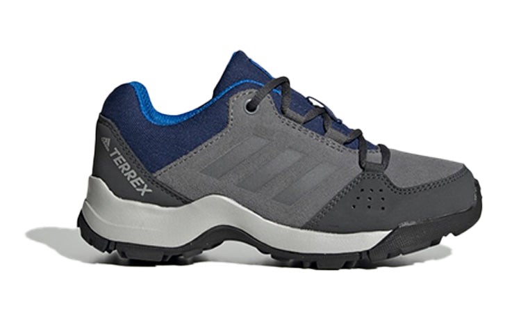 (GS) adidas Terrex Hyperhiker Low Leather Hiking K 'Grey Blue' EF2535