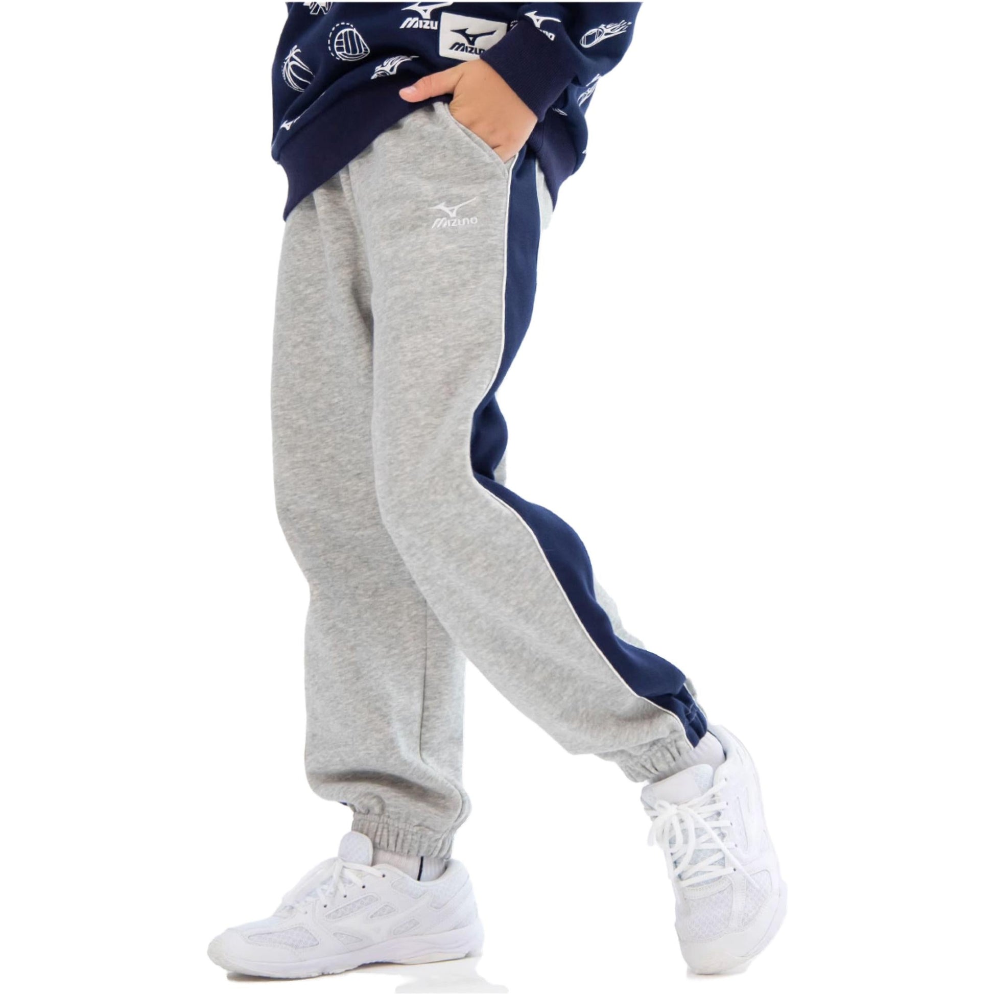 (GS) Mizuno Casual Sweat Pants 'Grey' CK2188
